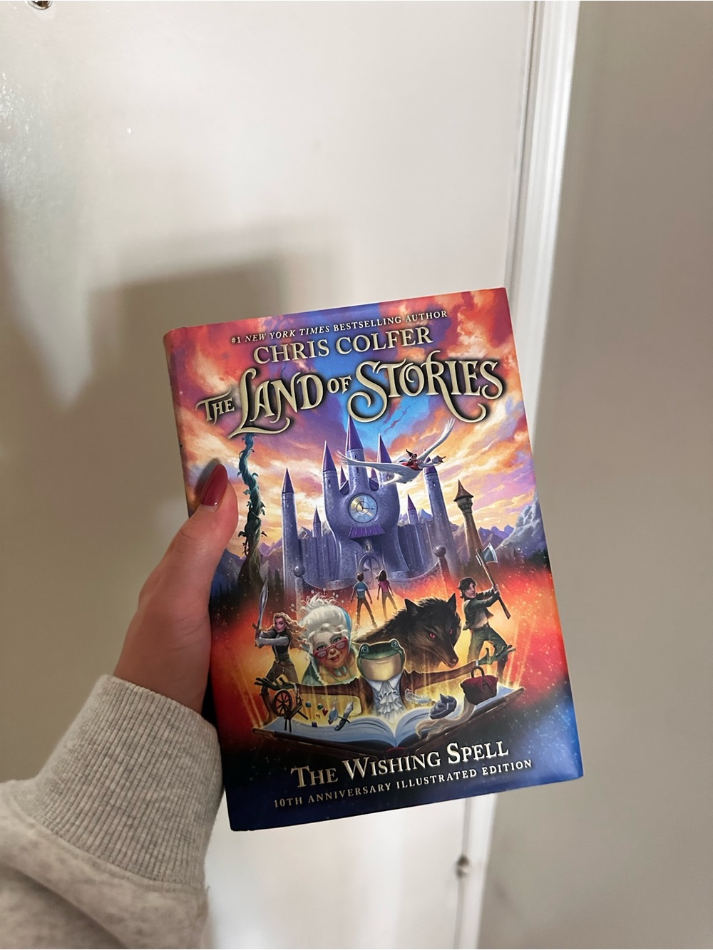 Chris Colfer - The Land of Stories: The Wishing Spell | Signed | Illustrated